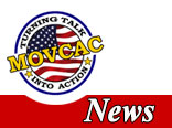 Movcac turning talk into action on white background